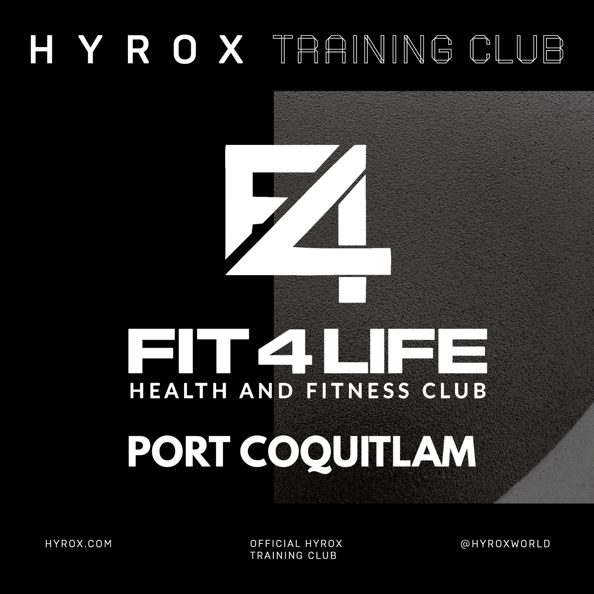 Fit 4 Life Port Coquitlam — Official HYROX Training Club